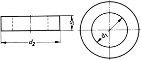 Scheiben fr Stahlkonstruktionen, B= Produktklasse A(m), gestanzt DIN 7989 B