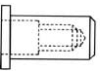 Dicht-Blindniet-Muttern, rund, F= Flachkopf CAP=luft- und wasserdicht Art. 2436 