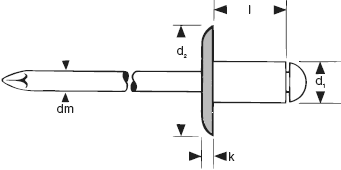 Blindniete, Übersicht, Blindniettechnik