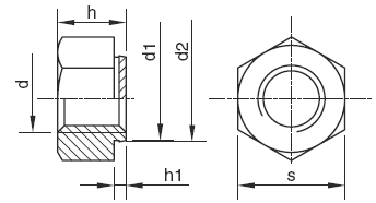 Setzmuttern Art. 3182 