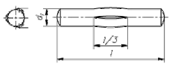 Knebelkerbstifte ISO 8742 