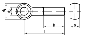 Augenschrauben DIN 444 