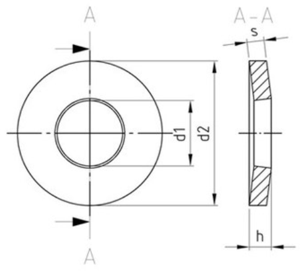 Spannscheiben fr Schraubverbindungen ISO 10670 