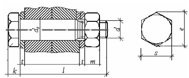 Sechskant-Paßschrauben, große Schlüsselweite für HV-Verbindungen im Stahlbau DIN 7999 