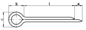 Splinte ISO 1234 